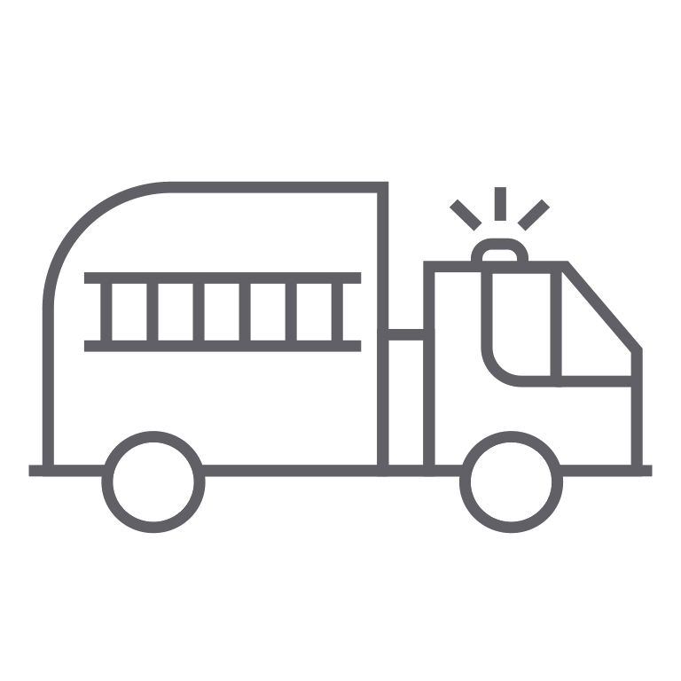 消防车, 紧急情况, 服务, 公共部门, 灭火车, 警笛