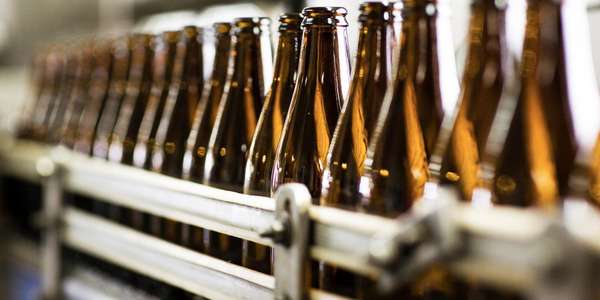 446404 bottles brewery beer conveyor manufacturing Stocksy 1